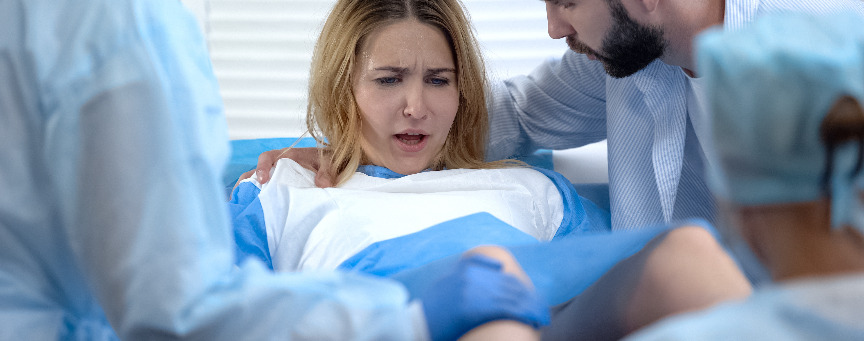 Do pęknięcia krocza dochodzi najczęściej w trakcie porodu.