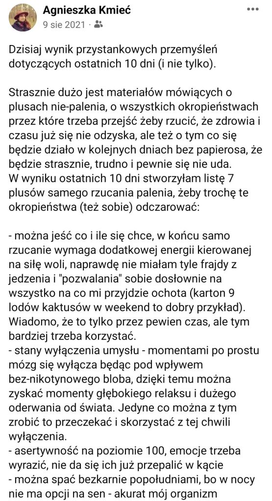 Palenie papierosów – zdjęcie do artykułu o skutkach zdrowotnych palenia