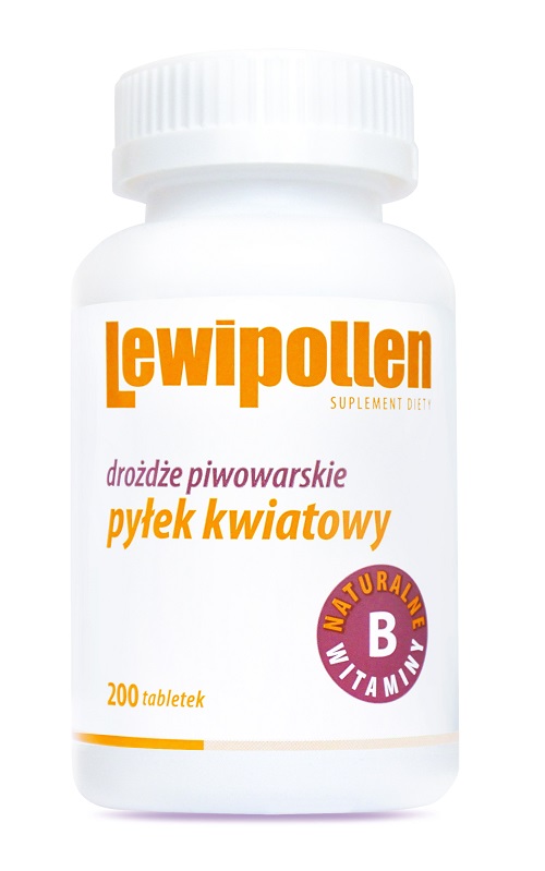 Lewipollen - suplement diety z drożdżami piwowarskimi i pyłkiem kwiatowym