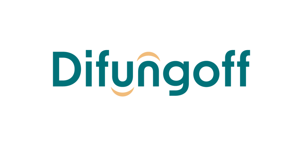 Difungoff - logo producenta do artykułu o sposobach na grzybicę paznokci