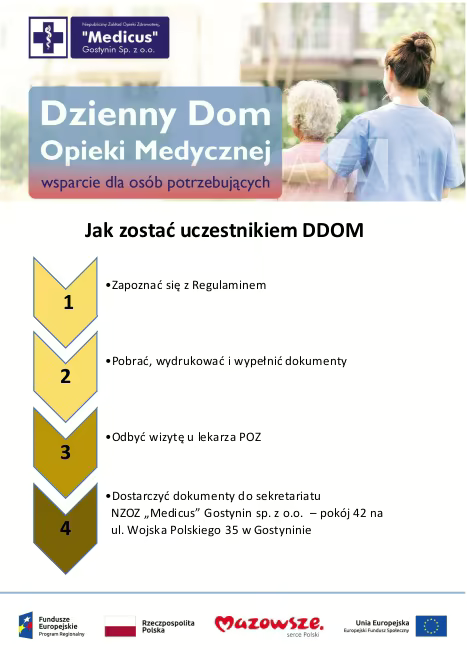 Jak zostać uczestnikiem DDOM?