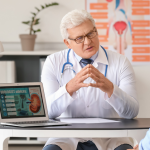 Mężczyzna podczas diagnozy hipogonadyzmu