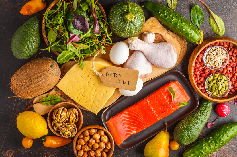 Produkty w diecie keto