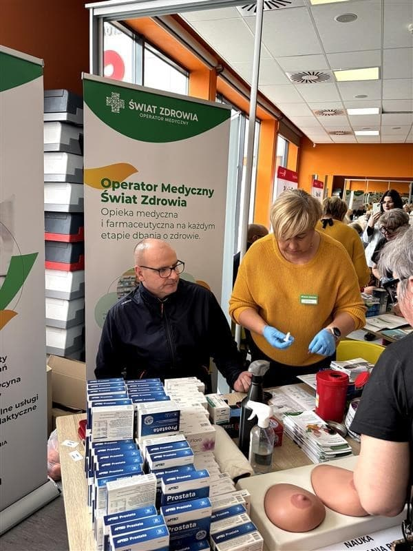 III Czerwonackie Targi Senioralne w Koziegłowach - diagnostyka cukrzycy