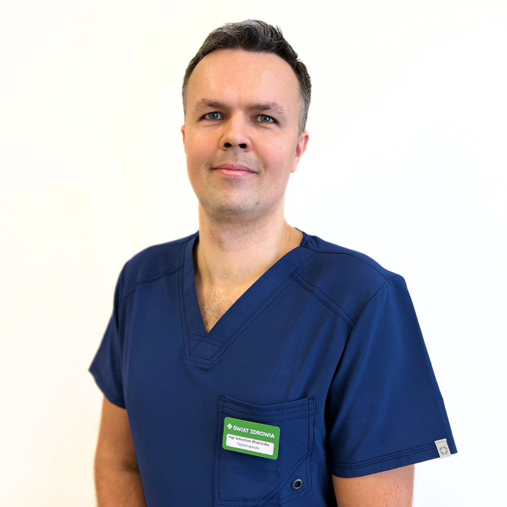 Zdjęcie specjalisty: Fizjoterapeuta mgr Sebastian Woźniczka 
