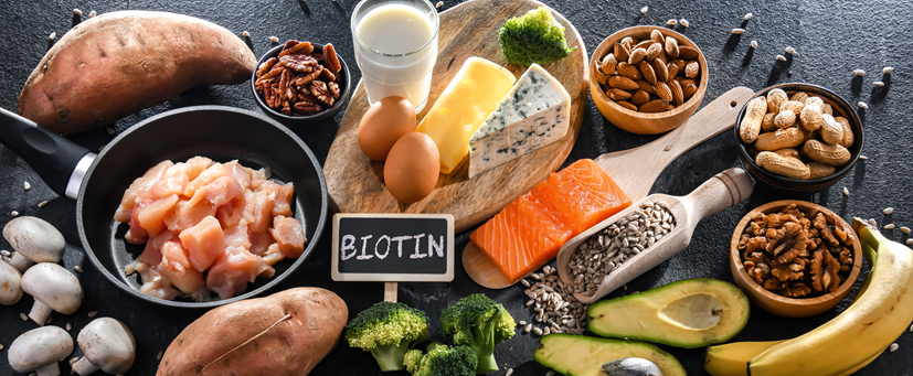 produkty bogate w biotynę