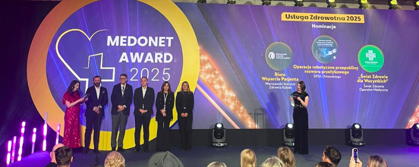 Wyróżnienie Medonet Awards 2025 dla programu „Świat Zdrowia dla Wszystkich”