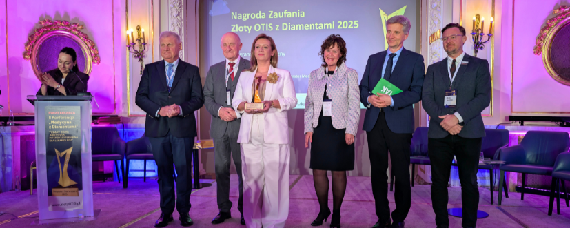 Aktualności Złoty Otis dla Operatora Medycznego Świat Zdrowia