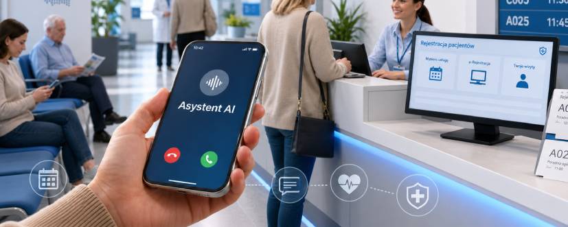 AI zadzwoni do pacjenta. Nowy system ma pomóc odblokować wizyty w publicznej ochronie zdrowia